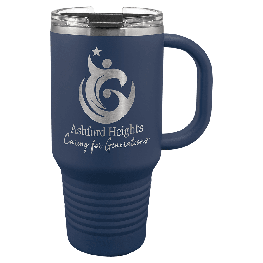 32 oz. Lacivert Seyahat Kupası
