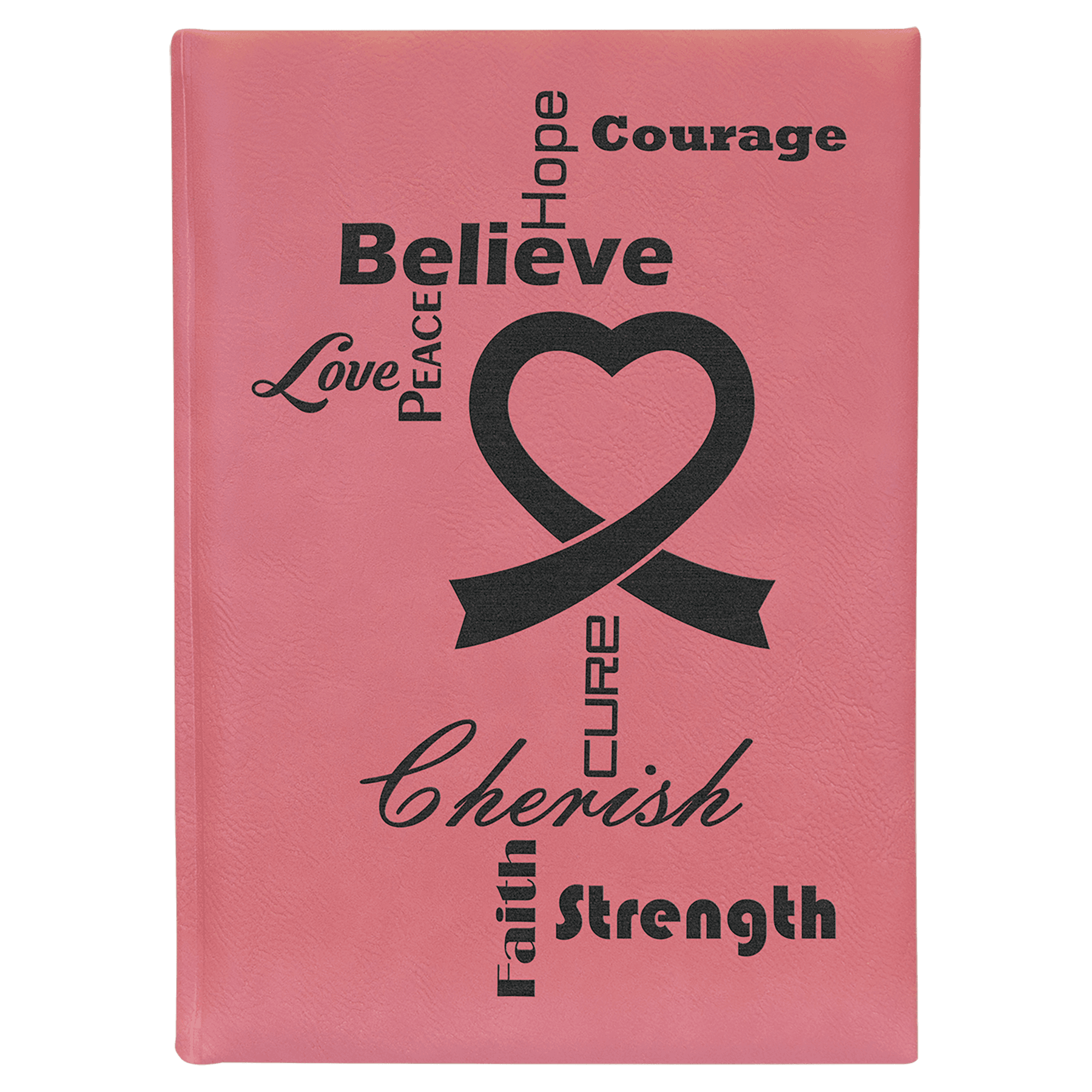 Pink Leatherette Journal — view 1 of 4