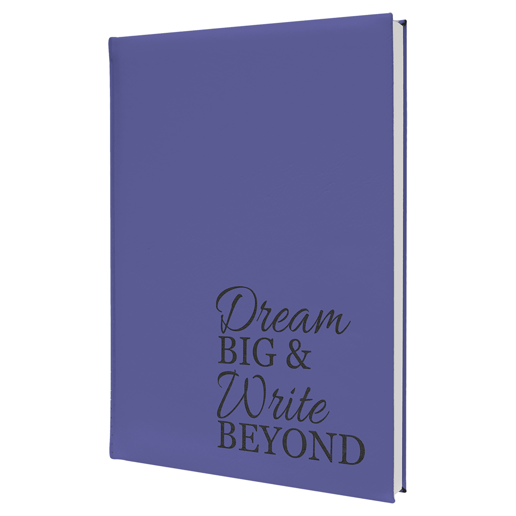 Purple Leatherette Journal — view 1 of 4