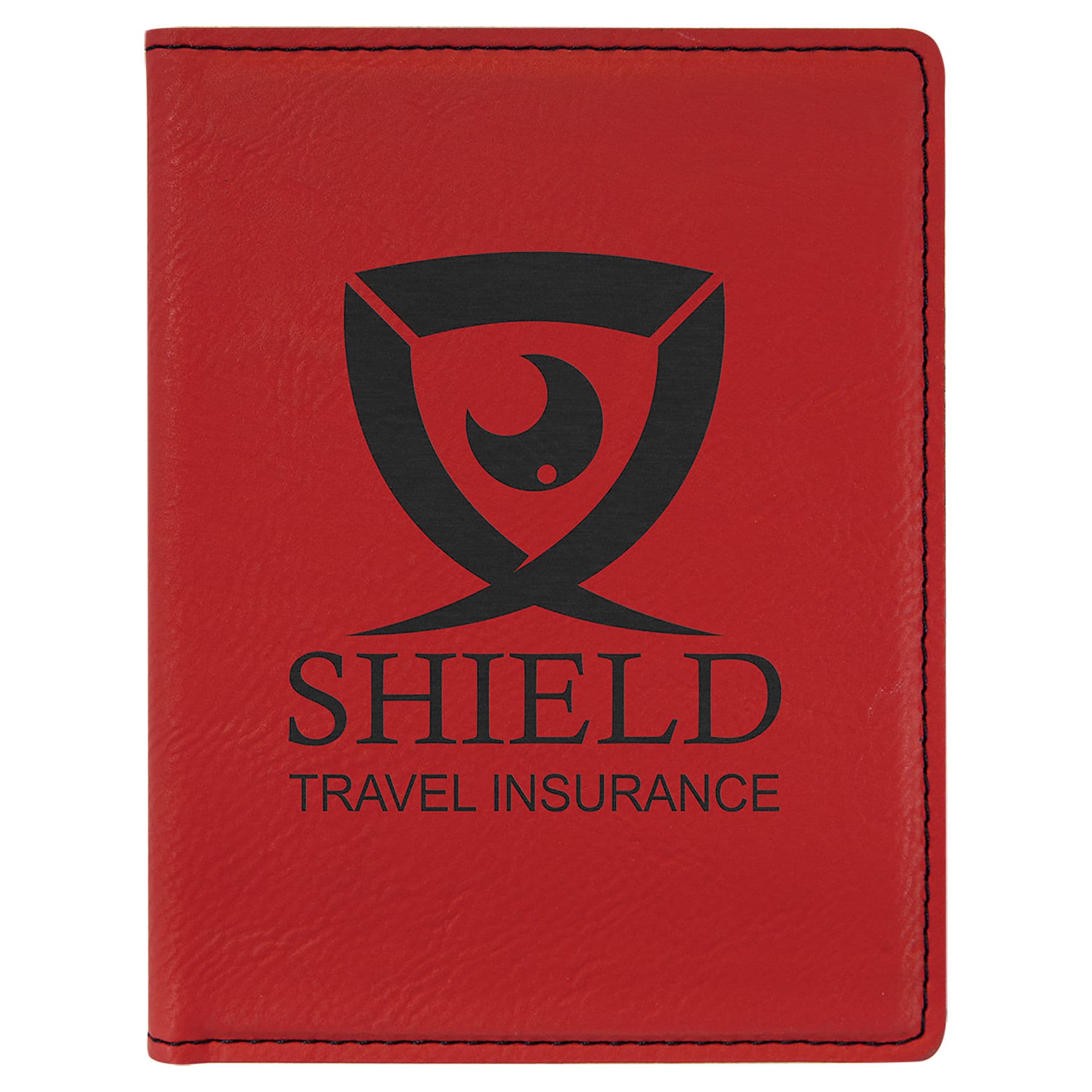 Red Leatherette Passport Holder — view 1 of 5