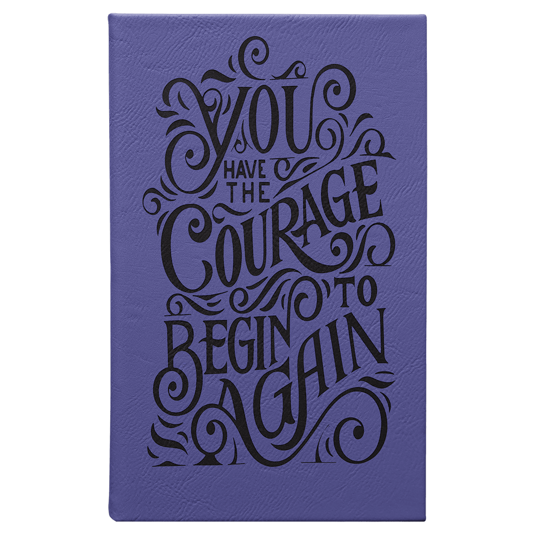 Purple Leatherette Journal — view 1 of 6