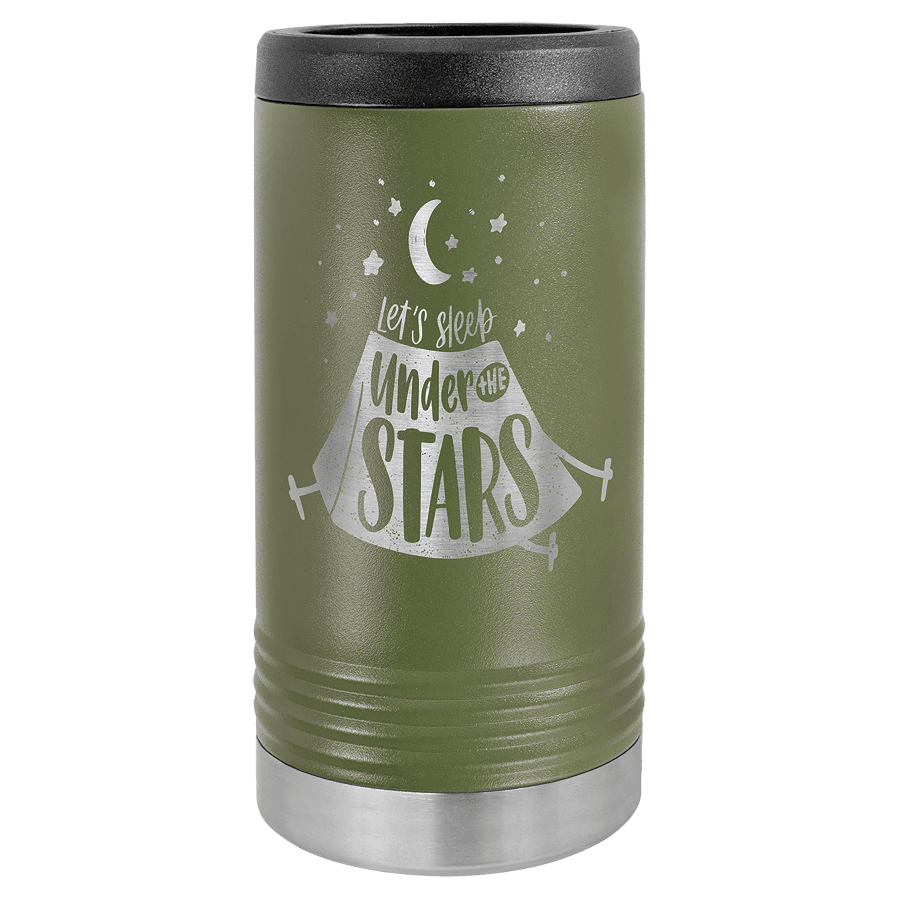 Olive Green Insulated Slim Beverage Holder — view 1 of 4