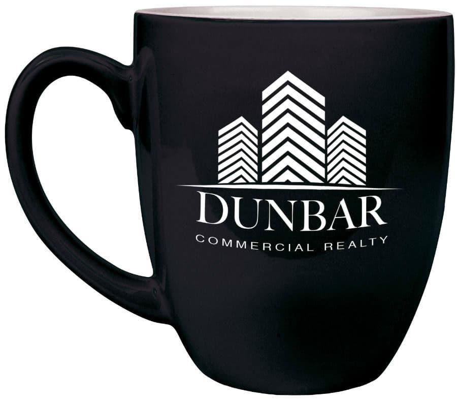Black 16 oz. Bistro Ceramic Mug — view 1 of 2