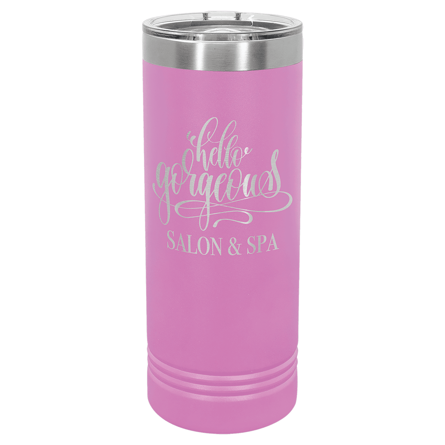 Light Purple 22 oz. Skinny Tumbler with Slider Lid — view 1 of 2