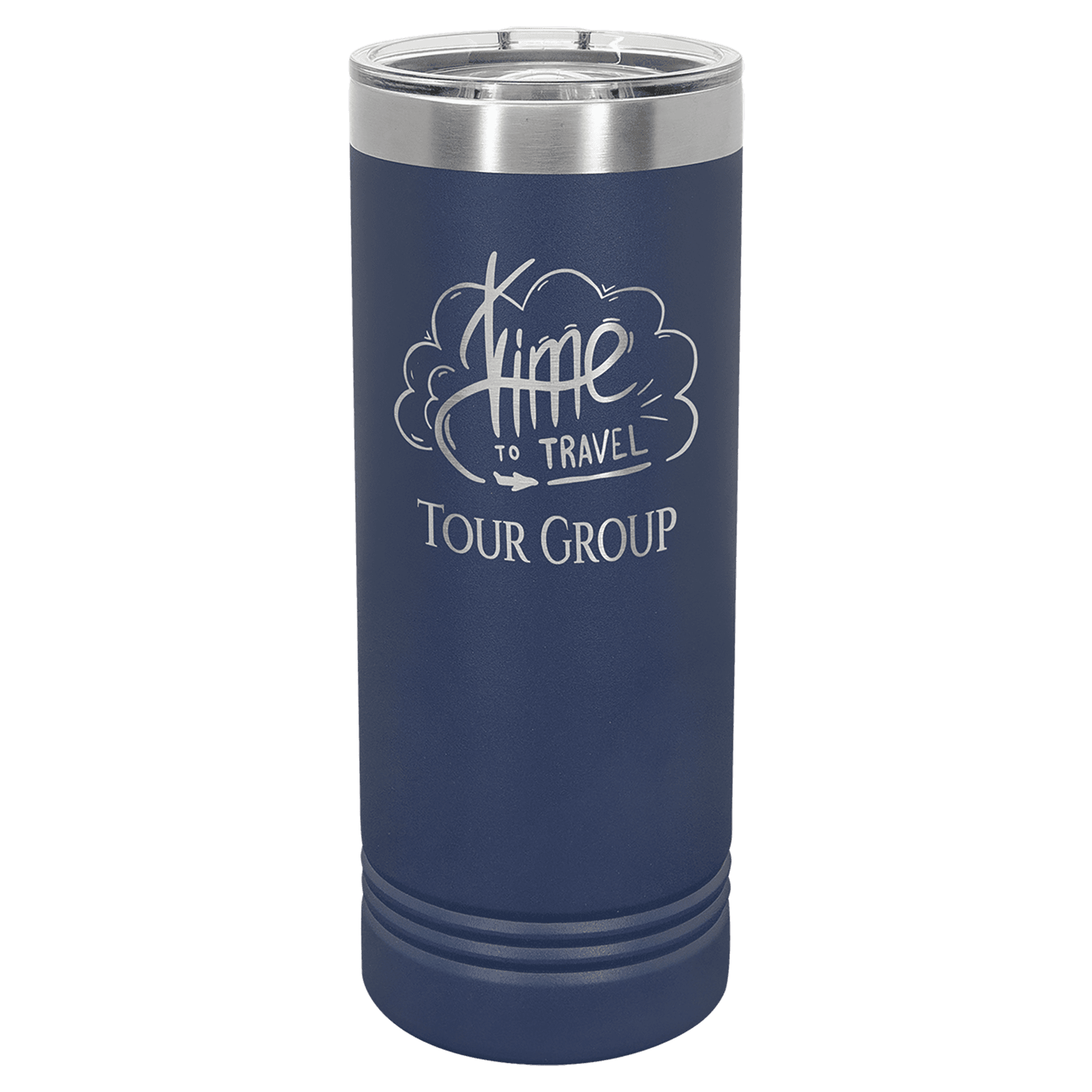 Navy Blue 22 oz. Skinny Tumbler with Slider Lid — view 1 of 2