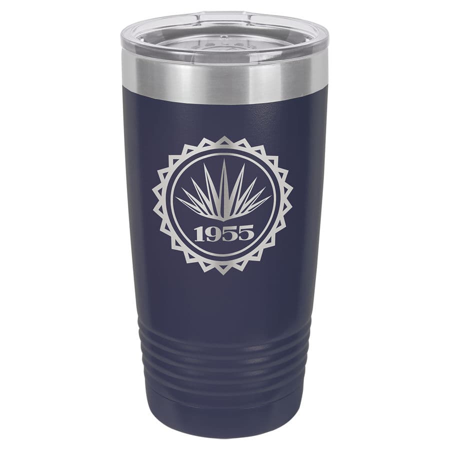Navy Blue 20 oz. Ringneck Tumbler with Clear Lid — view 1 of 2
