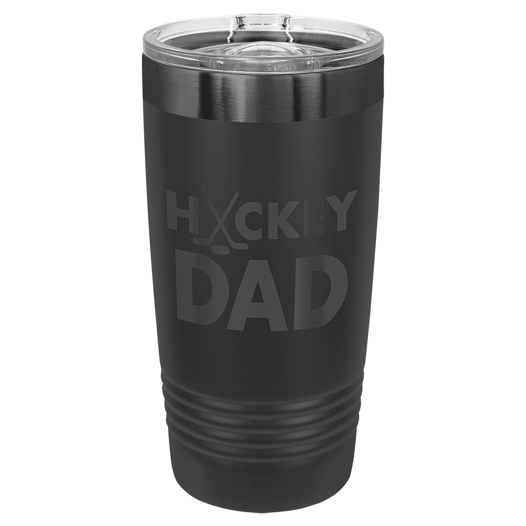 20 oz. Black/Ghost Black ION-Plated Ringneck Tumbler with Slider Lid — view 1 of 2