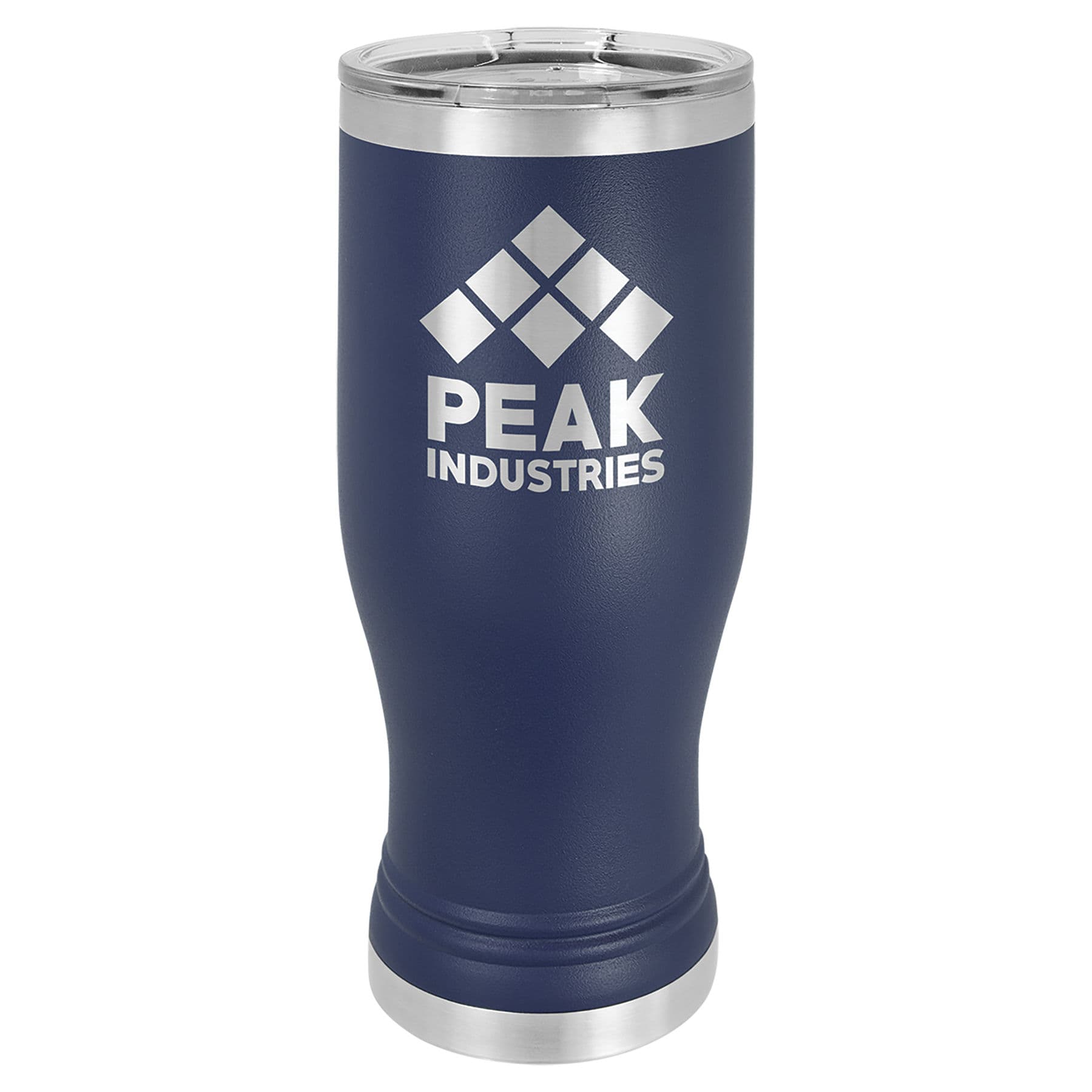 Navy Blue 20 oz. Pilsner with Clear Lid — view 1 of 2
