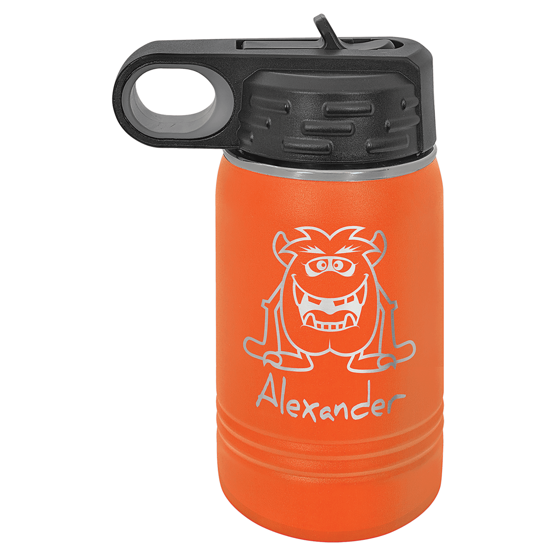Orange 12 oz. Powder Coated Water Bottle — view 1 of 6