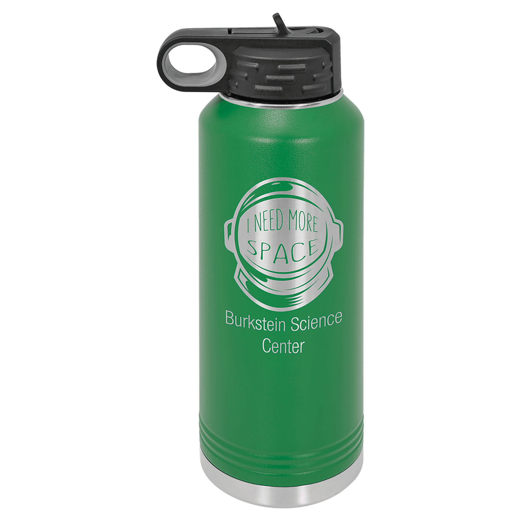 Green 40 oz. Powder Coated Water Bottle — view 1 of 6