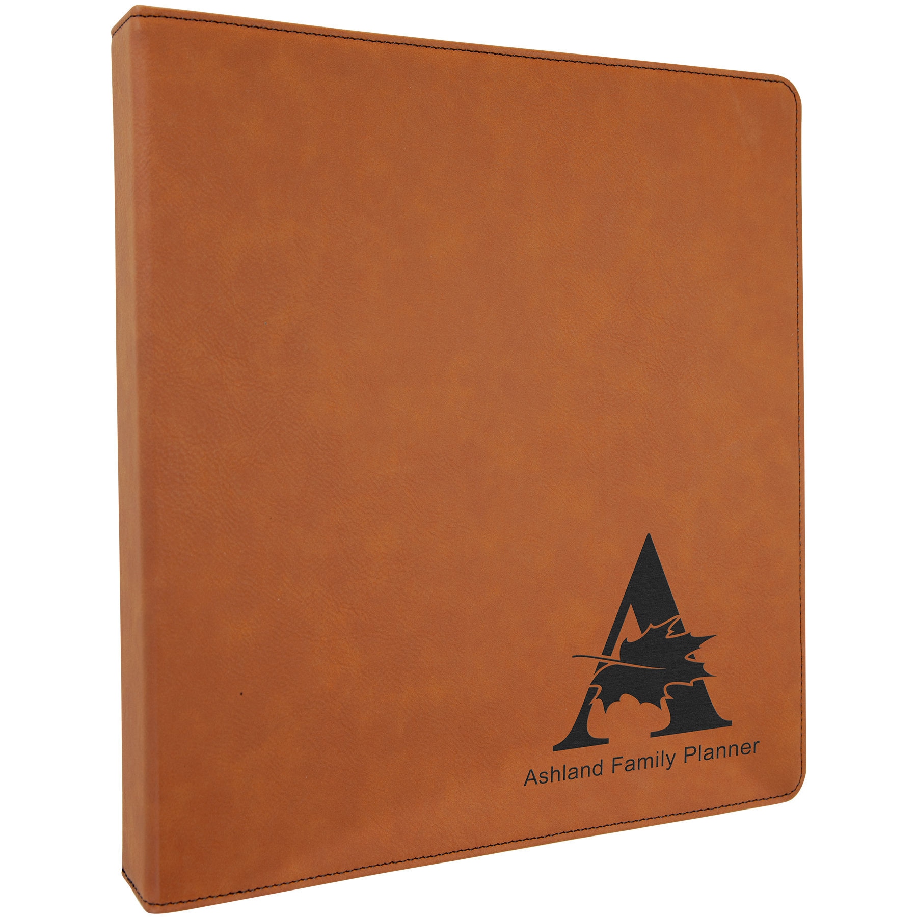 Rawhide Laserable Leatherette 3 Ring Binder with 1" Slant D Rings — view 1 of 2