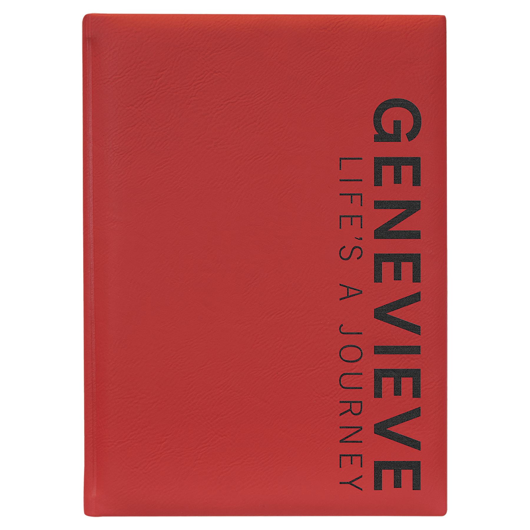 Suni Deri Defter – Kırmızı — görsel 1/4