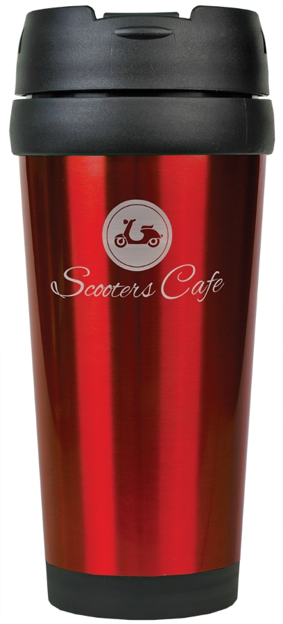 Gloss Red 16 oz. Travel Mug — view 1 of 2