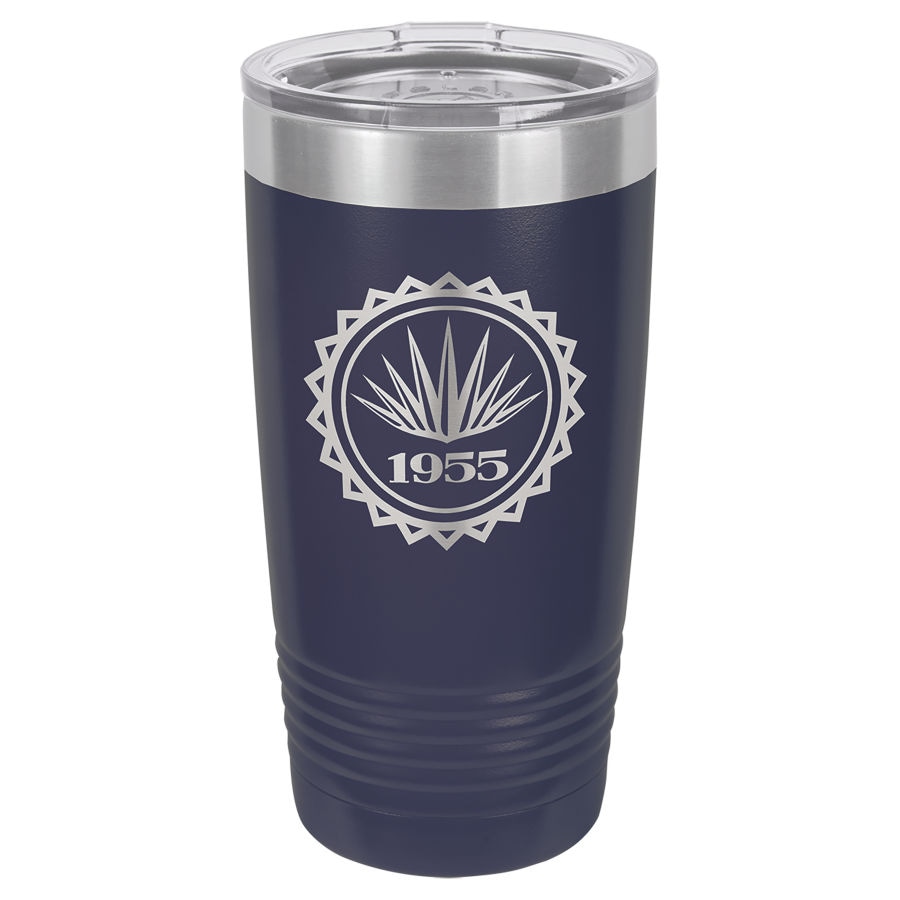 20 oz. Ringneck Termos Bardak, Standart Kapaklı – Lacivert — görsel 1/2
