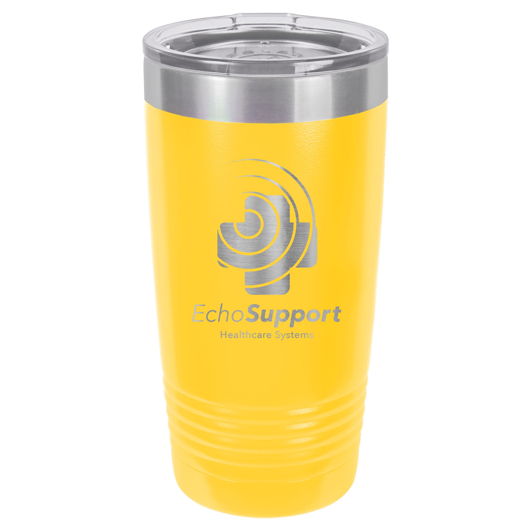 20 oz. Ringneck Termos Bardak, Standart Kapaklı – Sarı — görsel 1/2