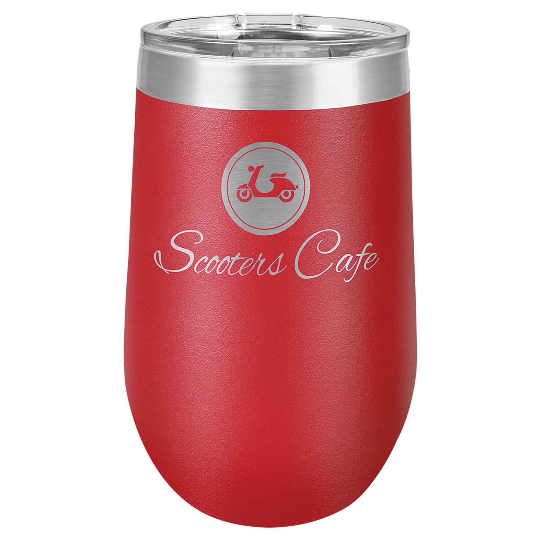 Ayaksız Termos – 16 oz. / Kırmızı — görsel 1/2