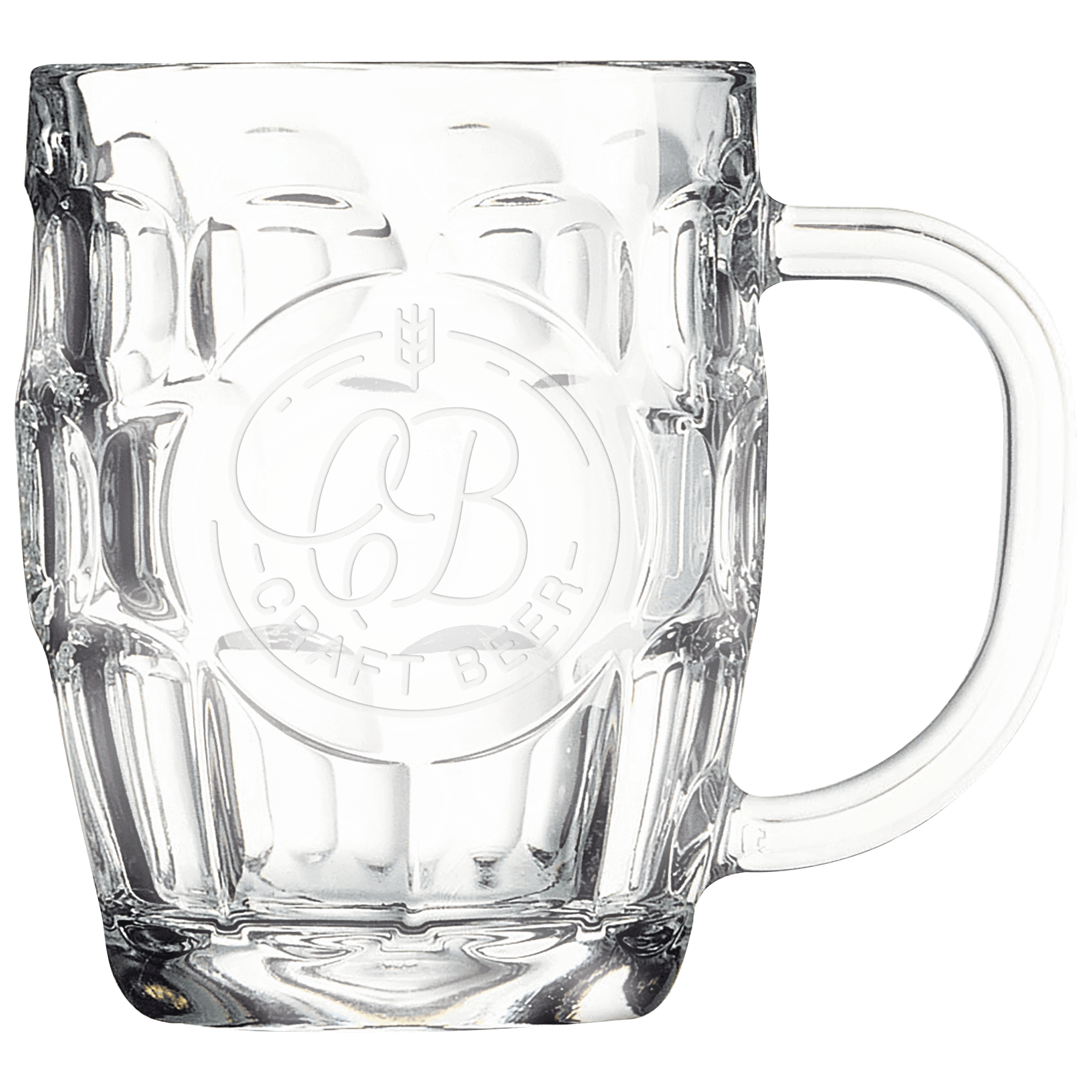 20 oz. Beer Mug with Handle & Round Engraving Area — view 1 of 2