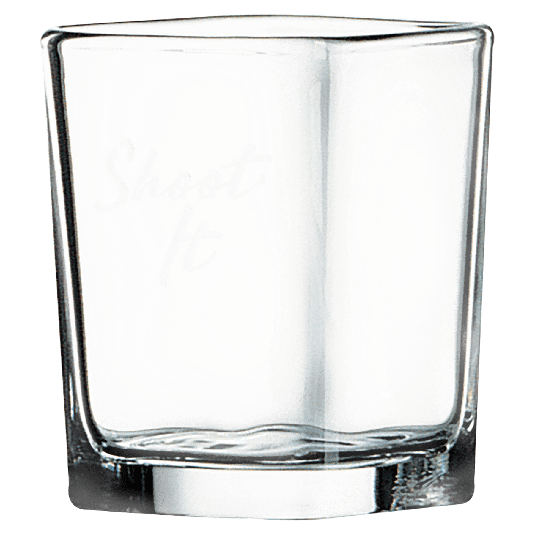 1.7 oz. Shot Glass – Square Glass — view 1 of 2