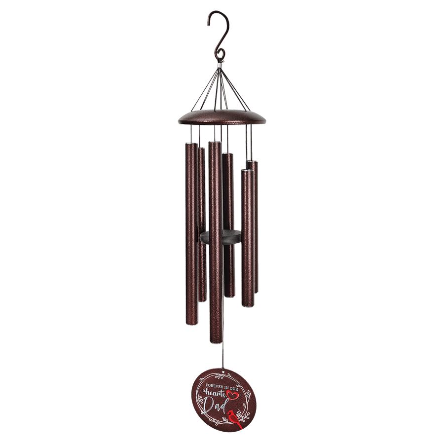 36" Copper Powder Coated Aluminum Wind Chime